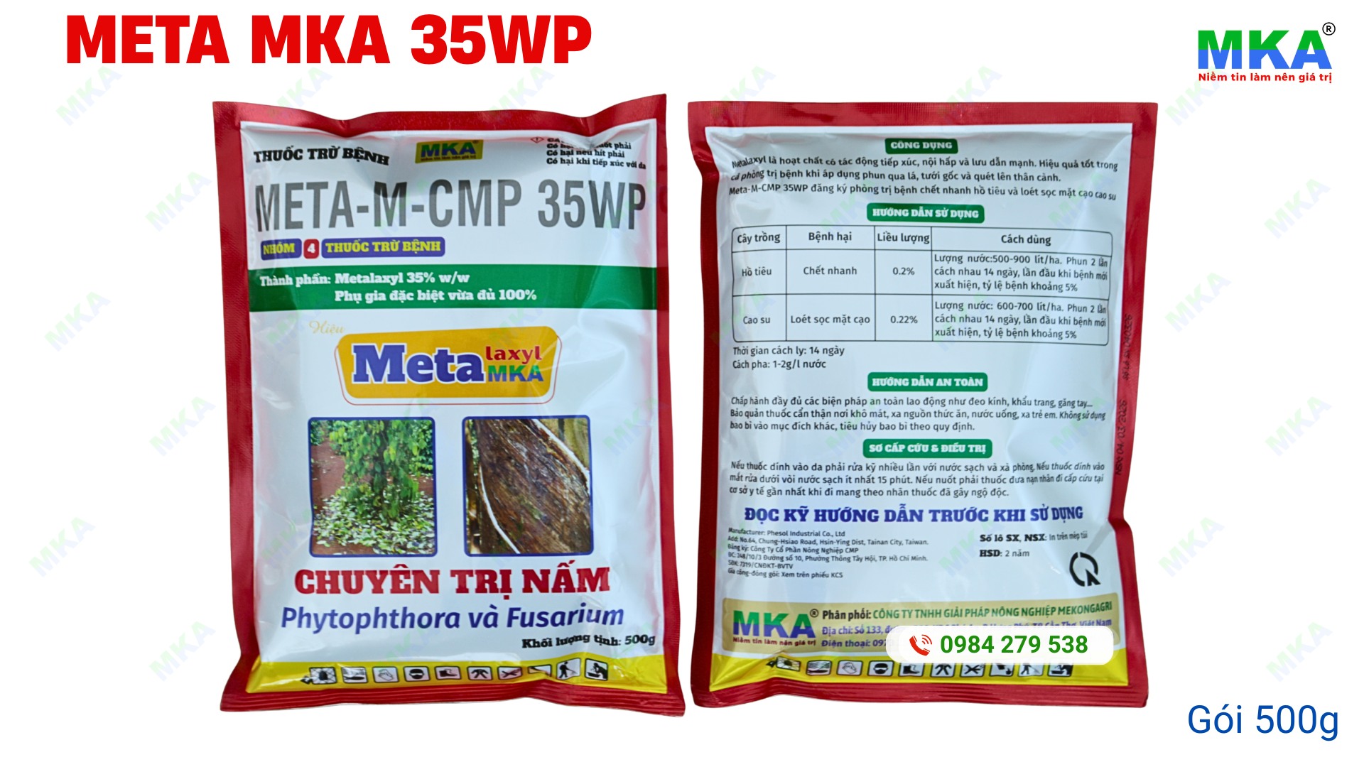 thuốc metalaxyl MKA